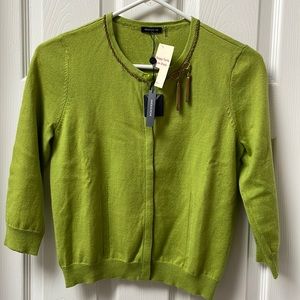 Sample dress sweater, cotton and cashmere